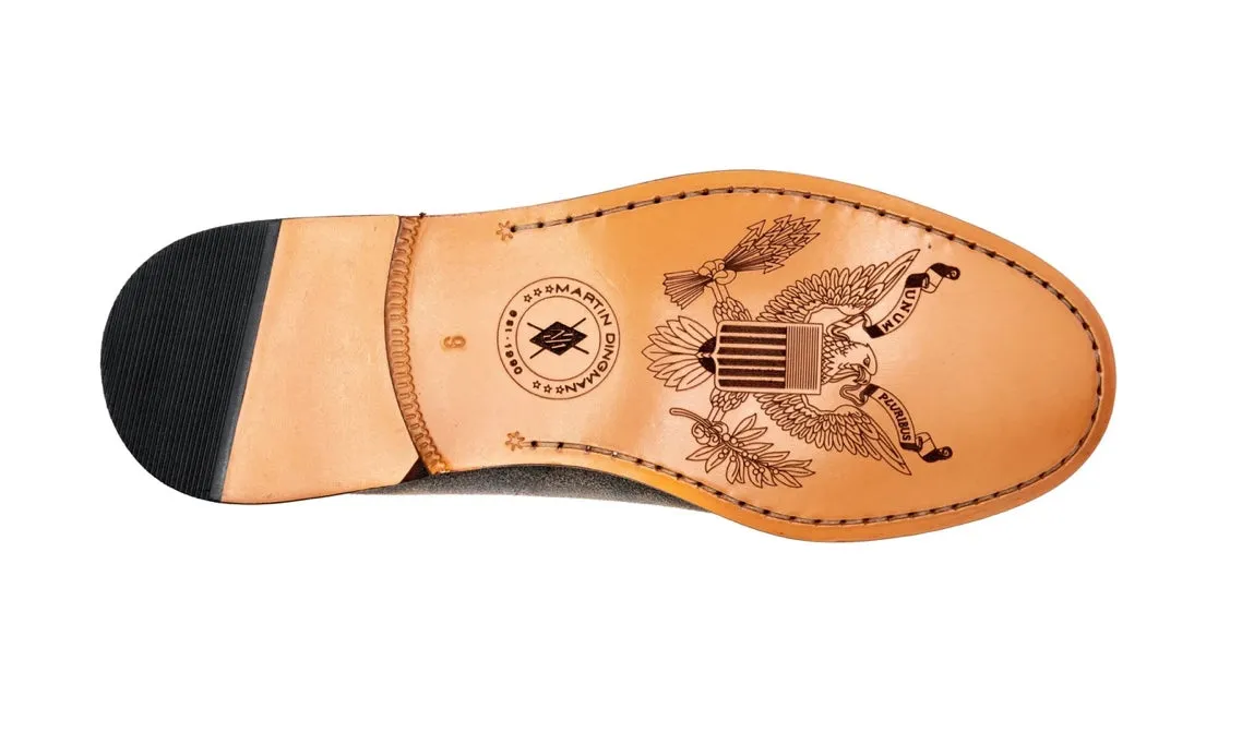 2nd Amendment Suede Penny Loafers (Camo)