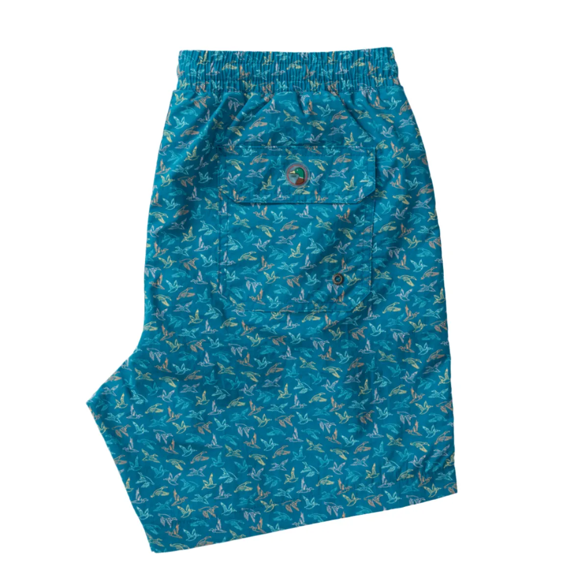 6” Print Sailport Swim Short (Sail Blue)
