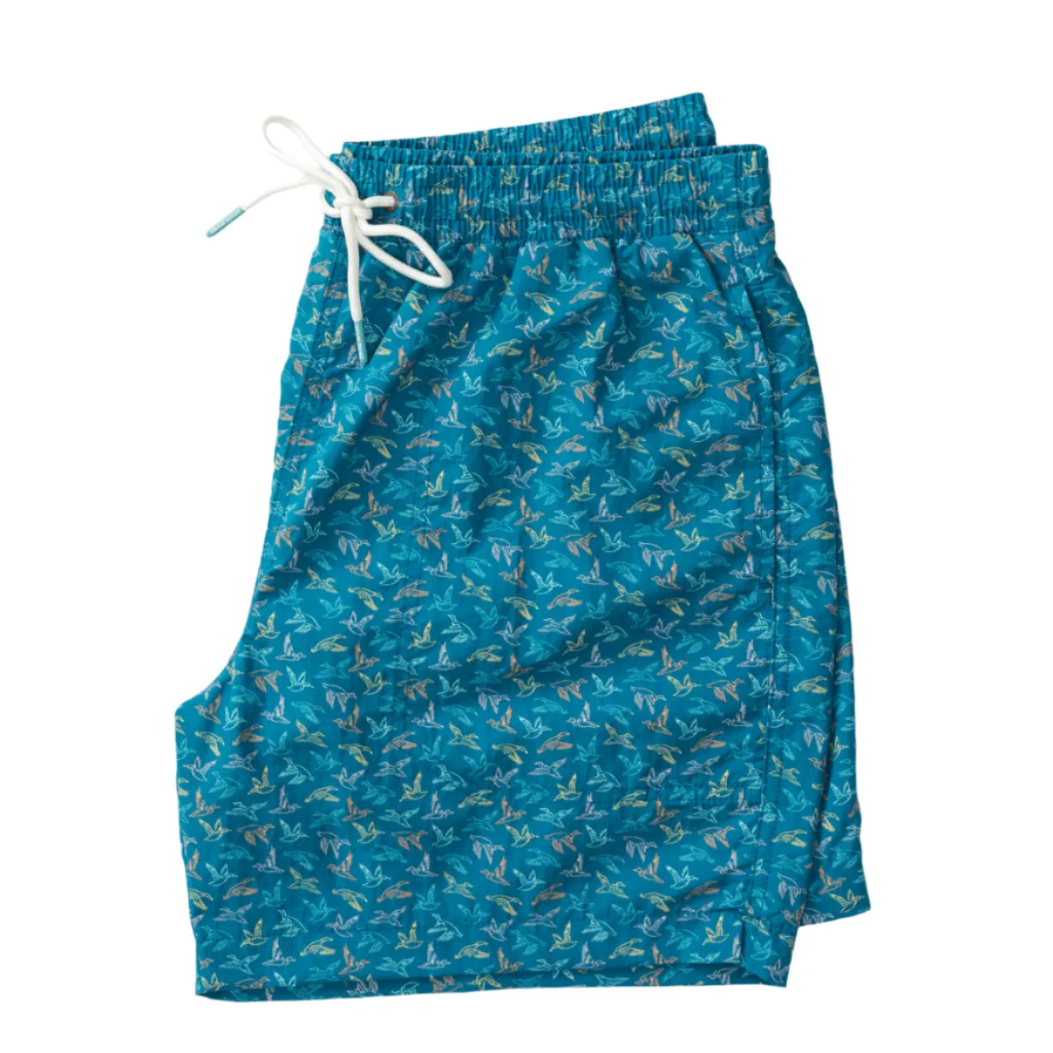 6” Print Sailport Swim Short (Sail Blue)