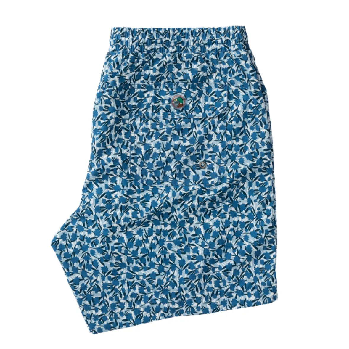 6” Print Sailport Swim Short (Shadow Blue)