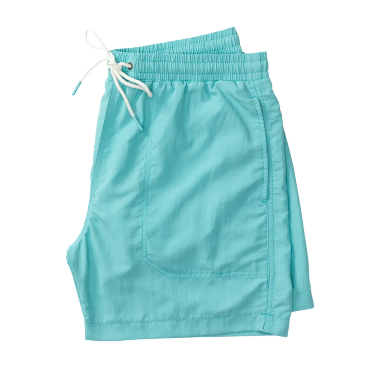 6” Solid Sailport Swim Short (Marine Blue)