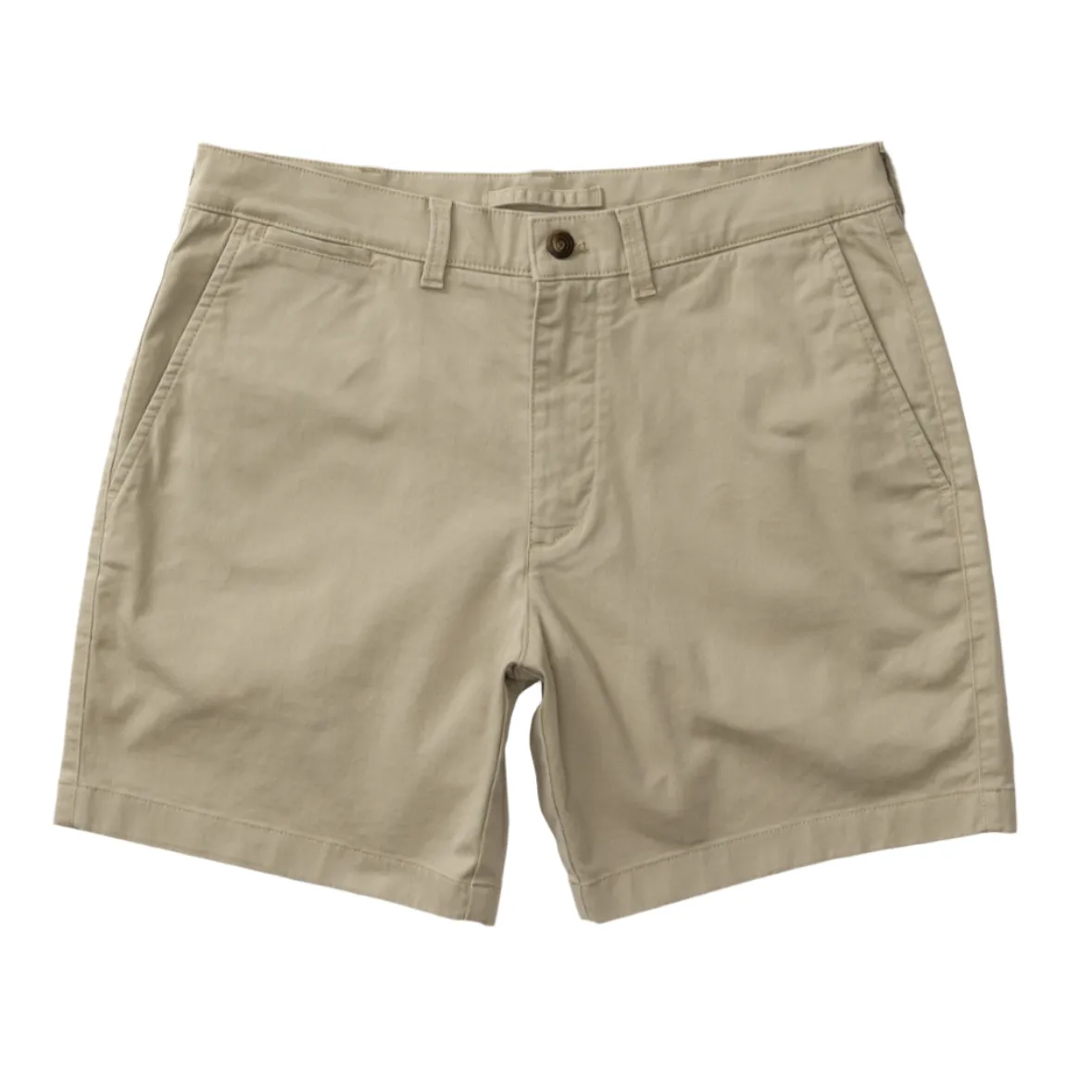 7” Gold School Chino Short (Khaki Gold Patch)