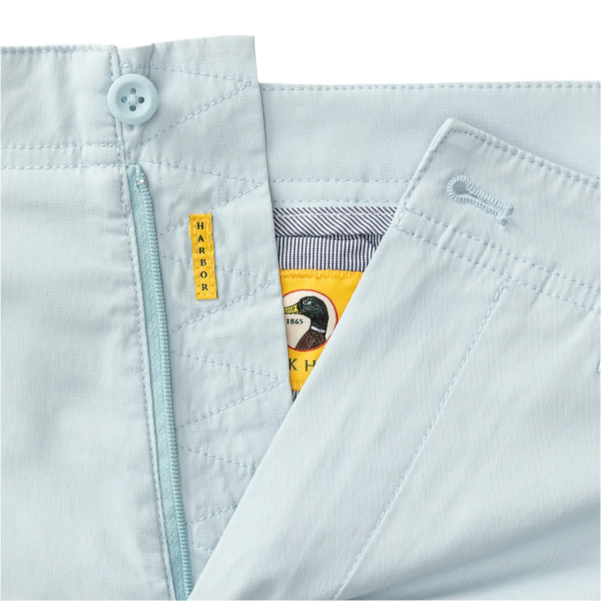 8” Harbor Performance Short (Light Blue)