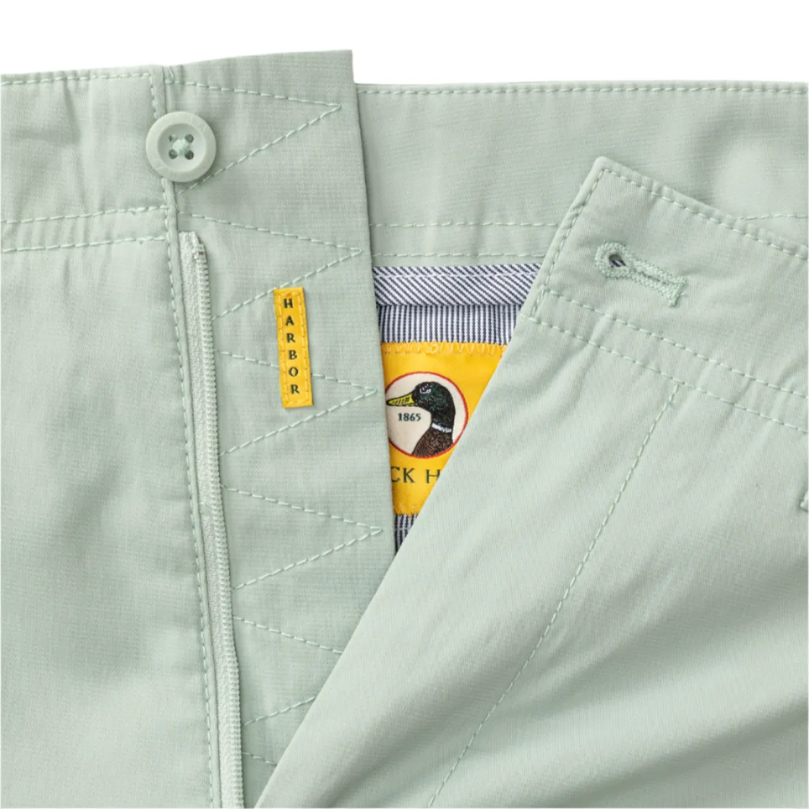 8” Harbor Performance Short (Shadow Green)