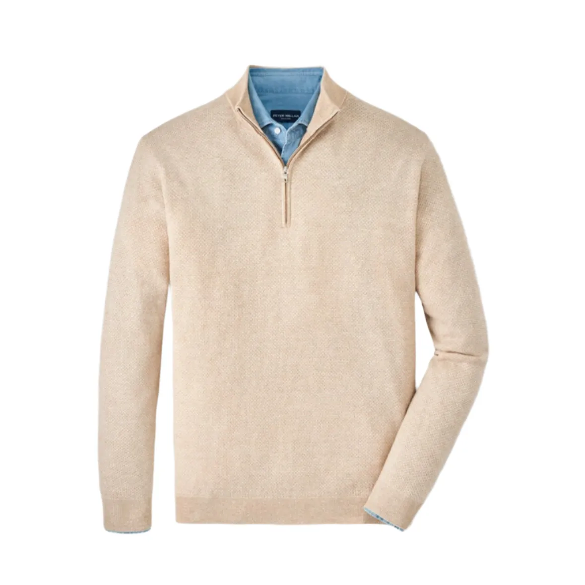Ashland Quarter-Zip Sweater (Cheshire Brown)