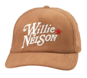 Balsam Wide Whale Corduroy Hat - Willie Nelson (Brown)