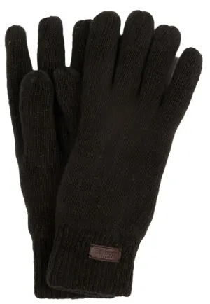 Barbour Carlton Knitted Gloves (Dark Olive)