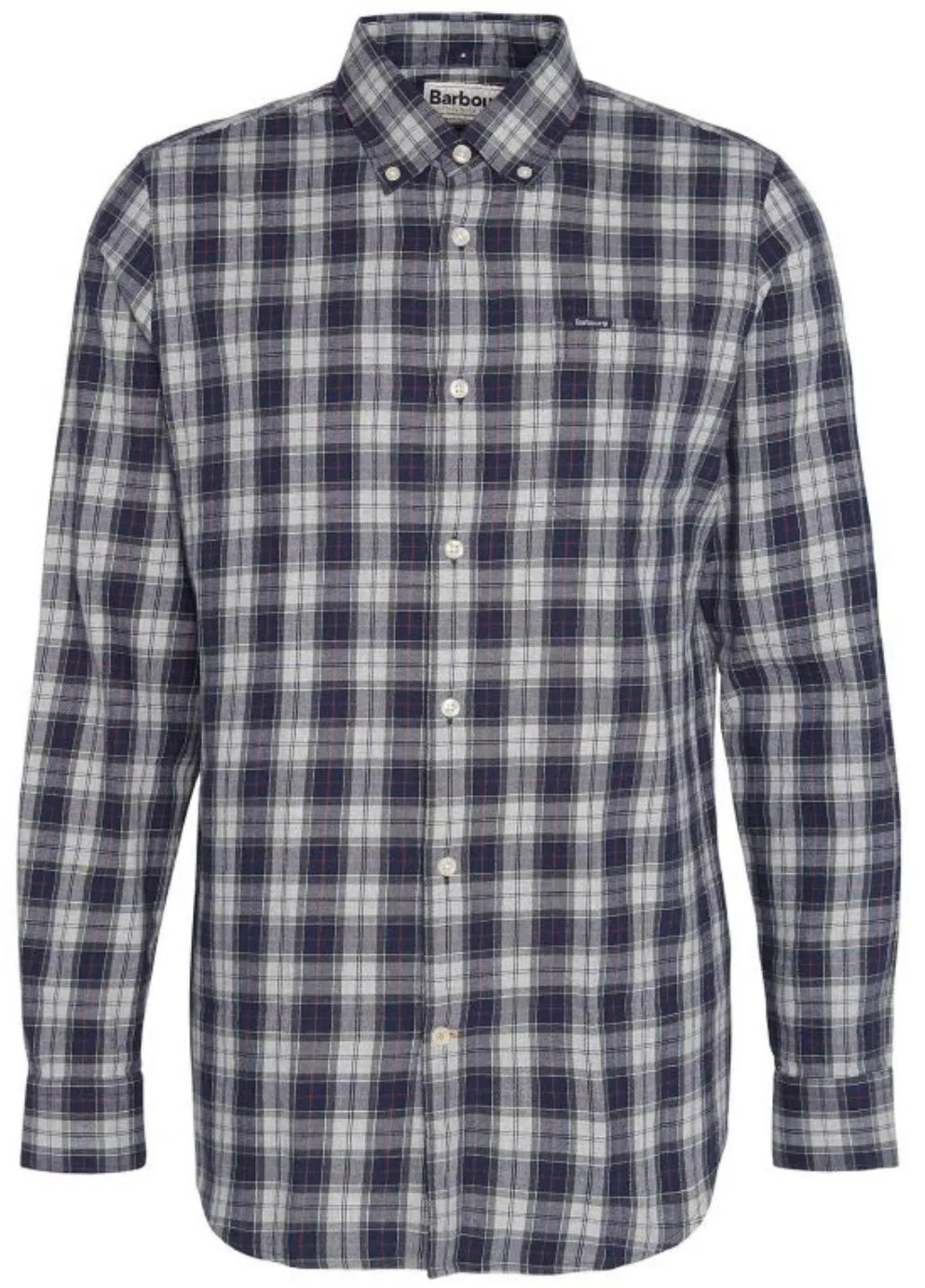Barbour Lanark Tartan Tailored Shirt (Blue Granite)