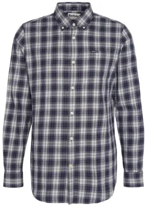 Barbour Lanark Tartan Tailored Shirt (Blue Granite)