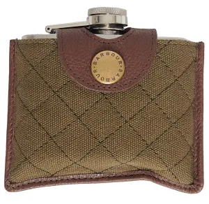 Barbour Quilted Padbury Hip Flask
