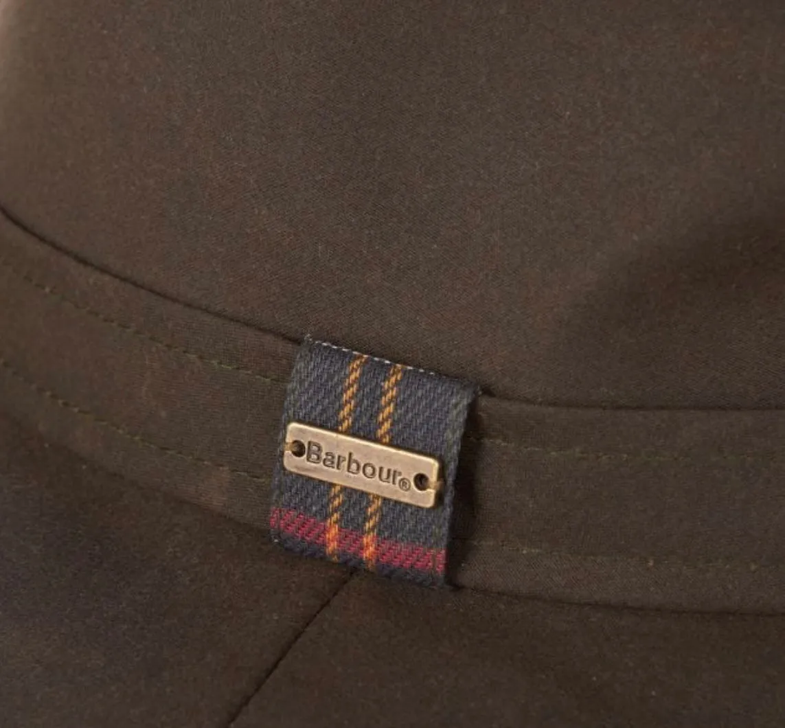 Barbour Vintage Wax Bushman Hat (Olive)