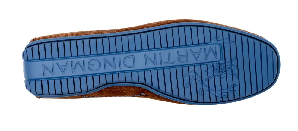 Bermuda Nubuck Braided Bit Loafers (Bark)