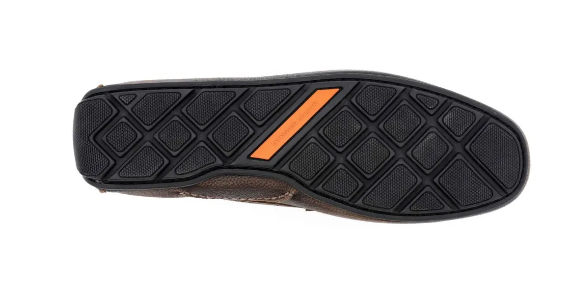 Bermuda Pebble Grain Horse Bit Loafers (Old Clay)