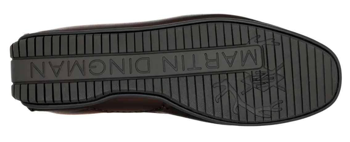 Bermuda Saddle Leather Horse Bit Loafers (Whiskey)