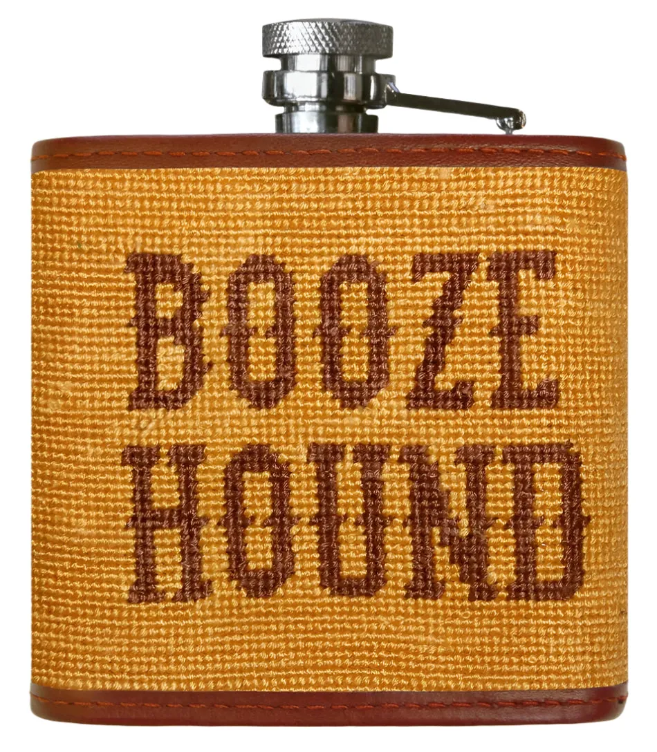 Booze Hound Flask (Mustard)