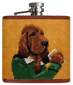 Booze Hound Flask (Mustard)