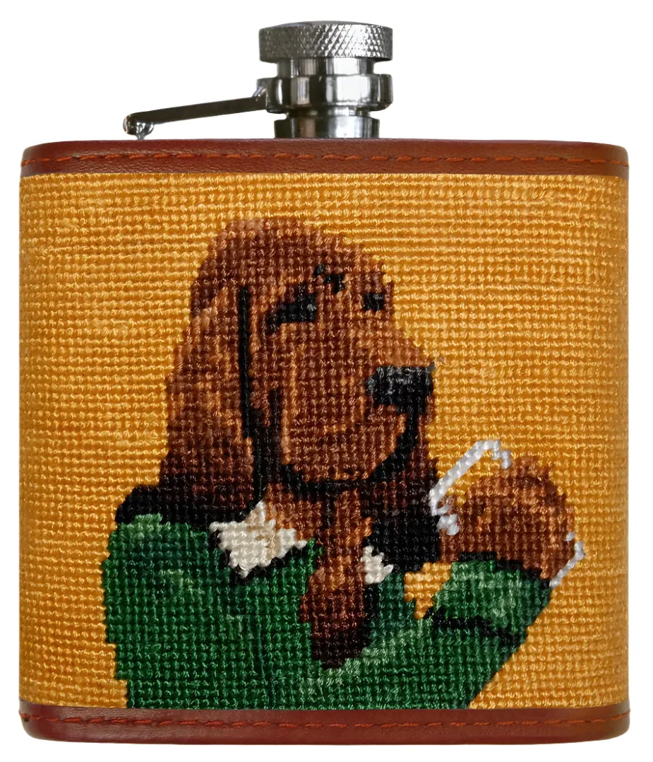 Booze Hound Flask (Mustard)