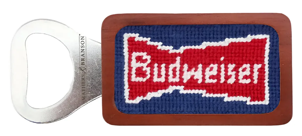 Budweiser Vintage Bowtie Bottle Opener (Classic Navy)
