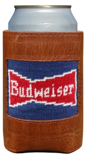 Budweiser Vintage Bowtie Can Cooler (Classic Navy)
