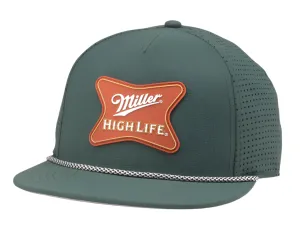 Buxton Pro Hat - Miller High Life (Dark Green)