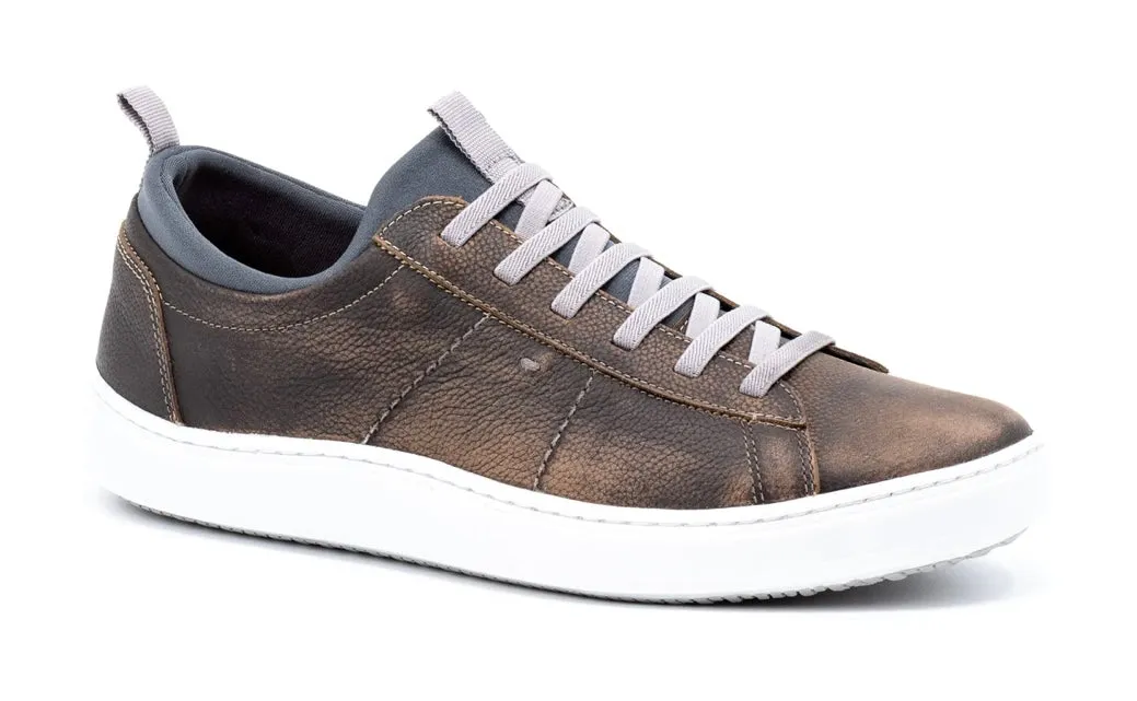 Cameron Pebble Grain Sneakers (Old Clay)