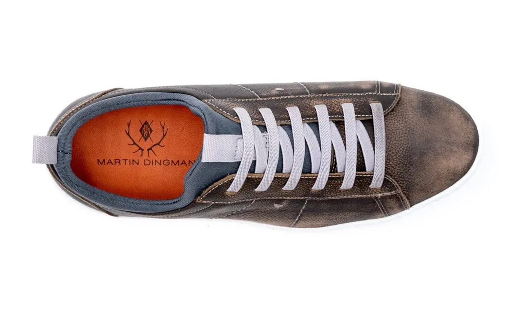 Cameron Pebble Grain Sneakers (Old Clay)
