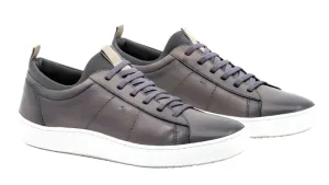 Cameron Sheep Skin Sneakers (Slate)