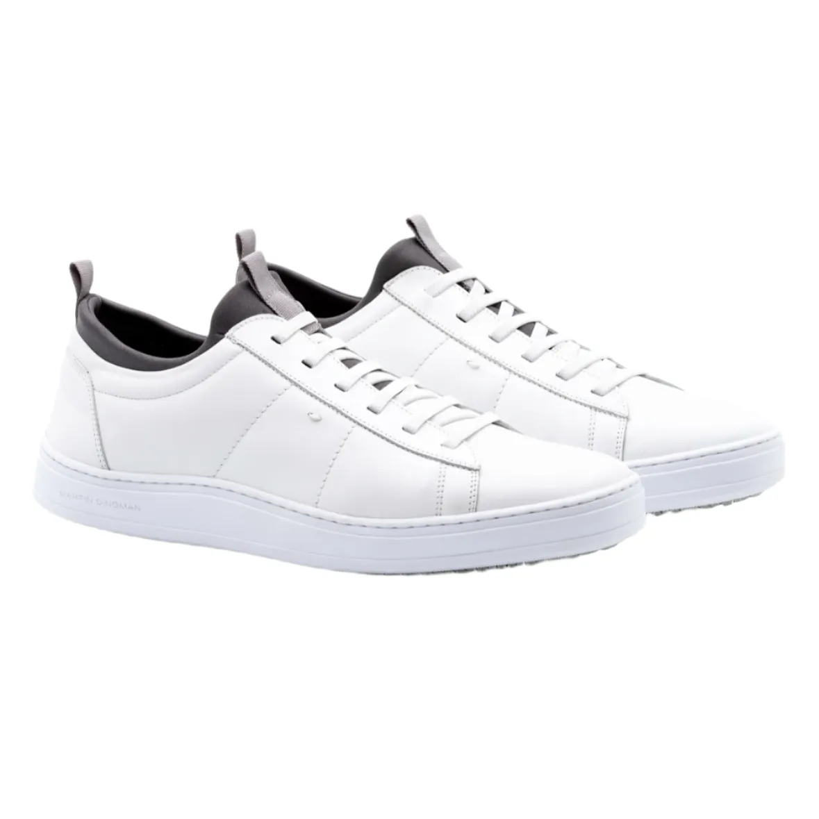 Cameron Sheep Skin Sneakers (White)