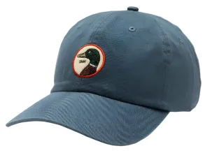 Circle Patch Twill Hat (Lake Blue)