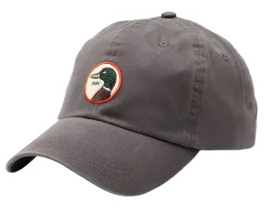 Circle Patch Twill Hat (Steel Gray)