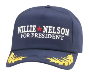 Club Captain Hat - Willie Nelson (Navy)