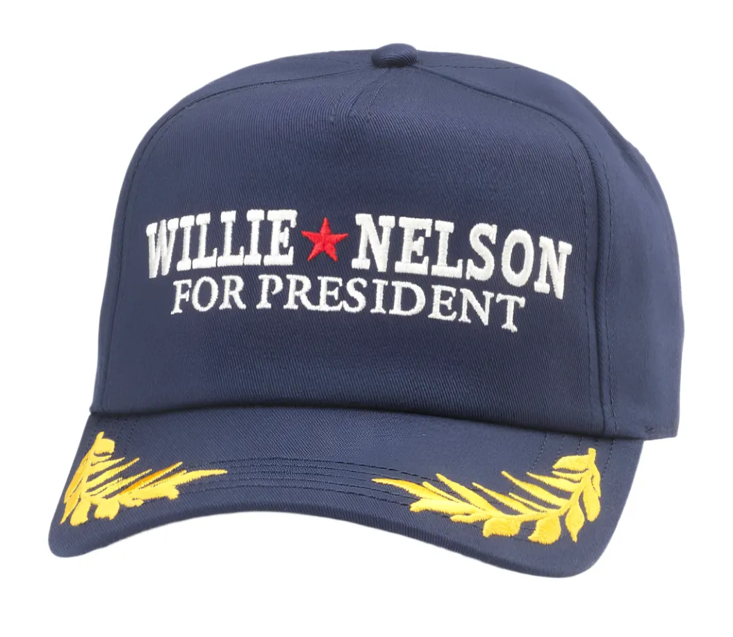 Club Captain Hat - Willie Nelson (Navy)