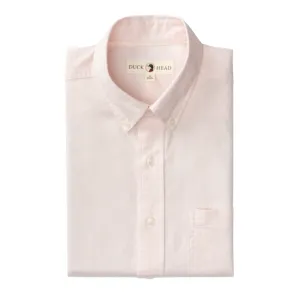 Cotton Oxford Sport Shirt (Morris Solid - Pastel Pink)