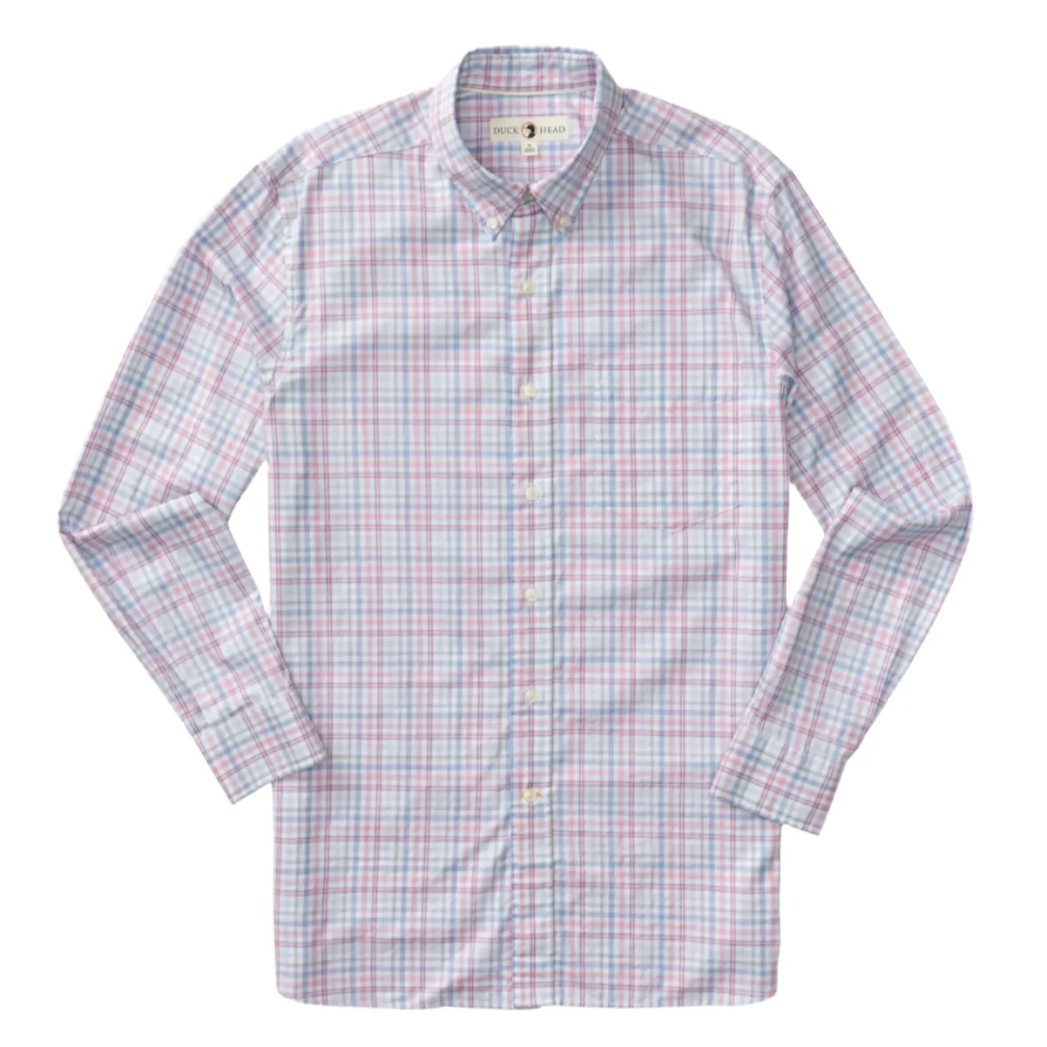 Cotton Twill Sport Shirt (Winston Plaid - Violet Quartz)