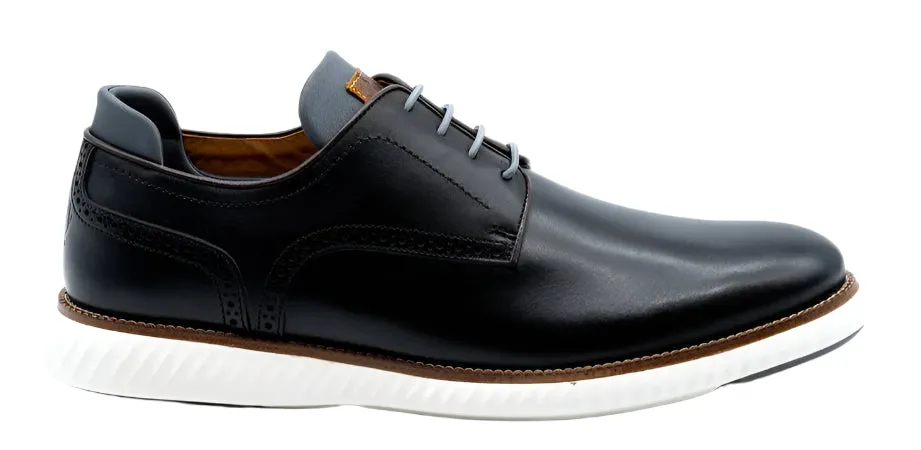 Countryaire Saddle Leather Plain Toe (Black)