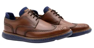 Countryaire Saddle Leather Wingtip (Cigar)