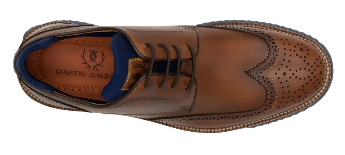 Countryaire Saddle Leather Wingtip (Cigar)