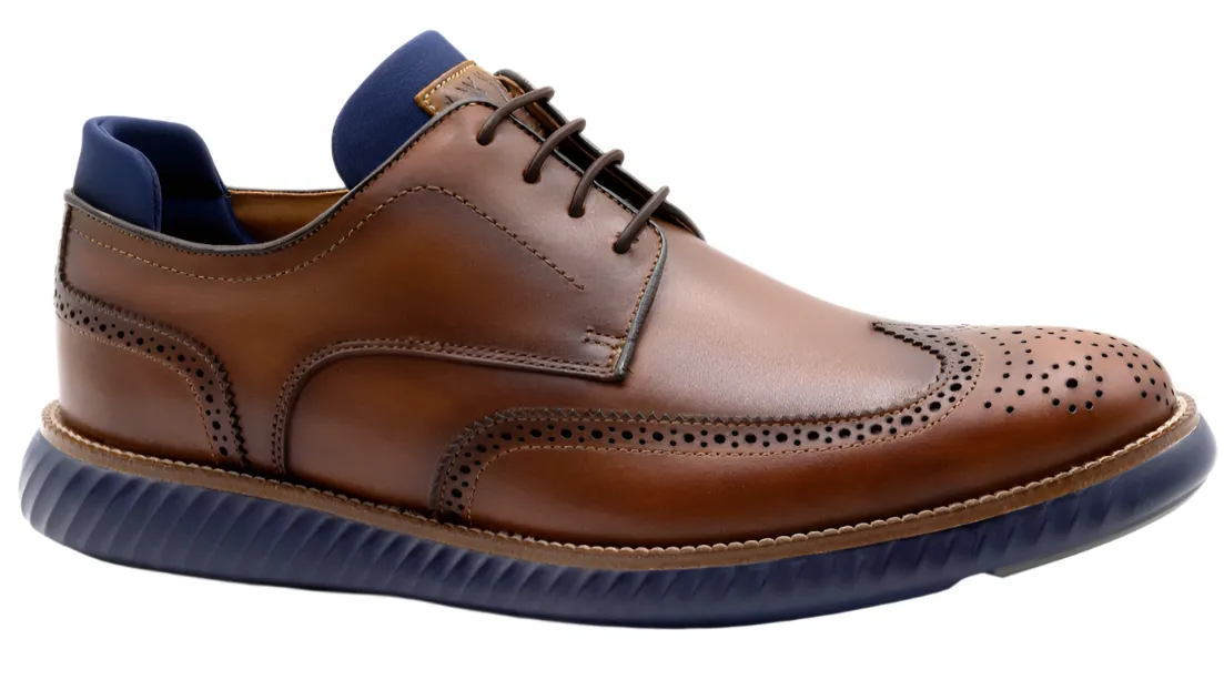 Countryaire Saddle Leather Wingtip (Cigar)