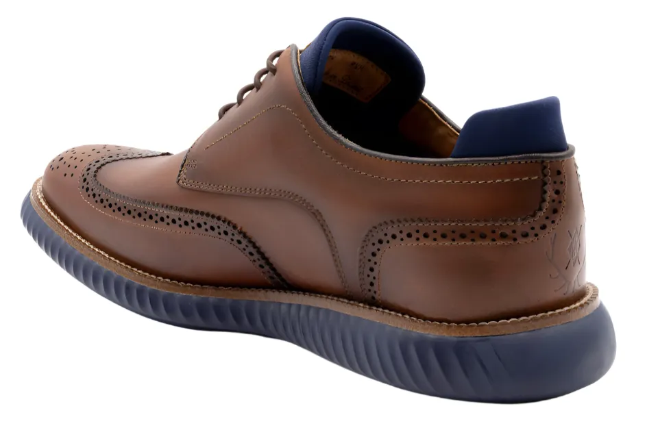 Countryaire Saddle Leather Wingtip (Cigar)