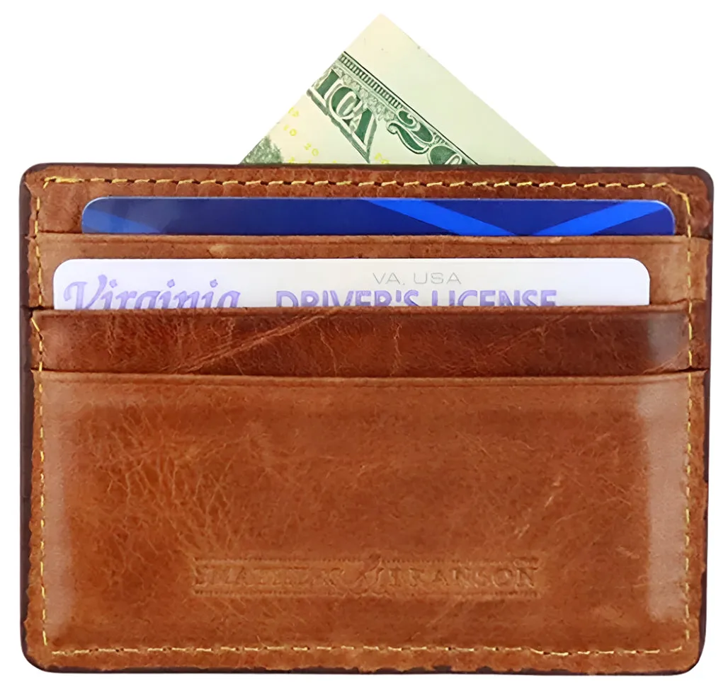 Dancing Bears Card Wallet (Dark Navy)