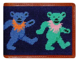 Dancing Bears Wallet (Dark Navy)