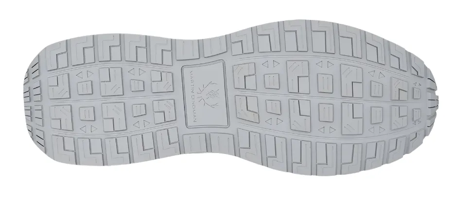 Dawson Glove Leather Sneakers (White/Marine)