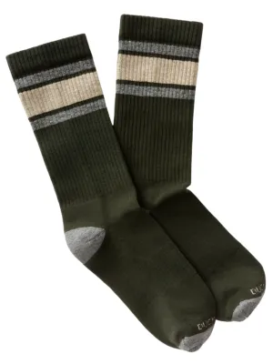 DH Striped Socks (Olive)
