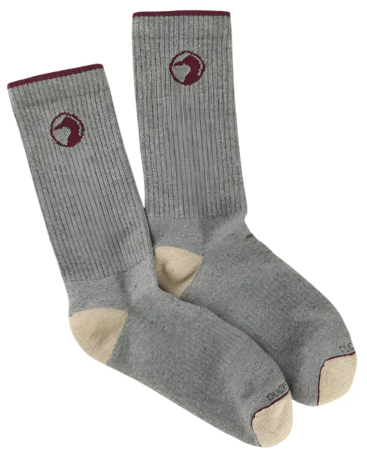 Duck Head Logo Socks (Varsity Grey)