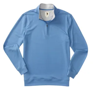 Dunmore Performance ¼ Zip Pullover (Lake Blue Heather)