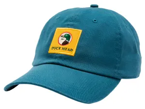 Embroidered Canvas Hat (Stormy Blue)