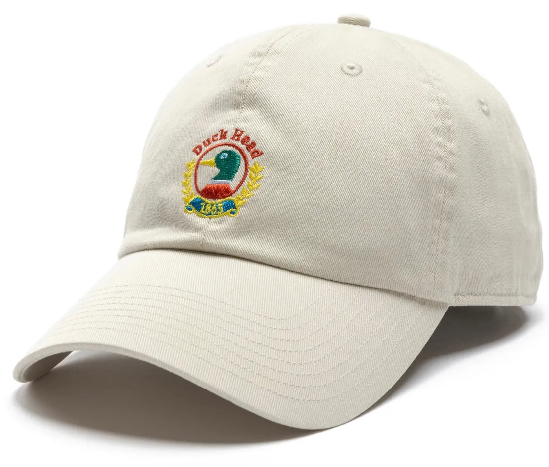 Embroidered Crest Hat (Putty)