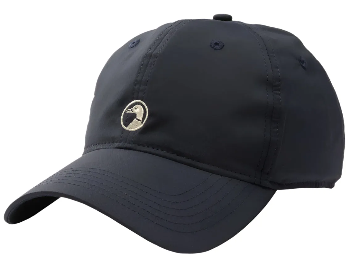 Embroidered Duck Performance Hat (Navy)