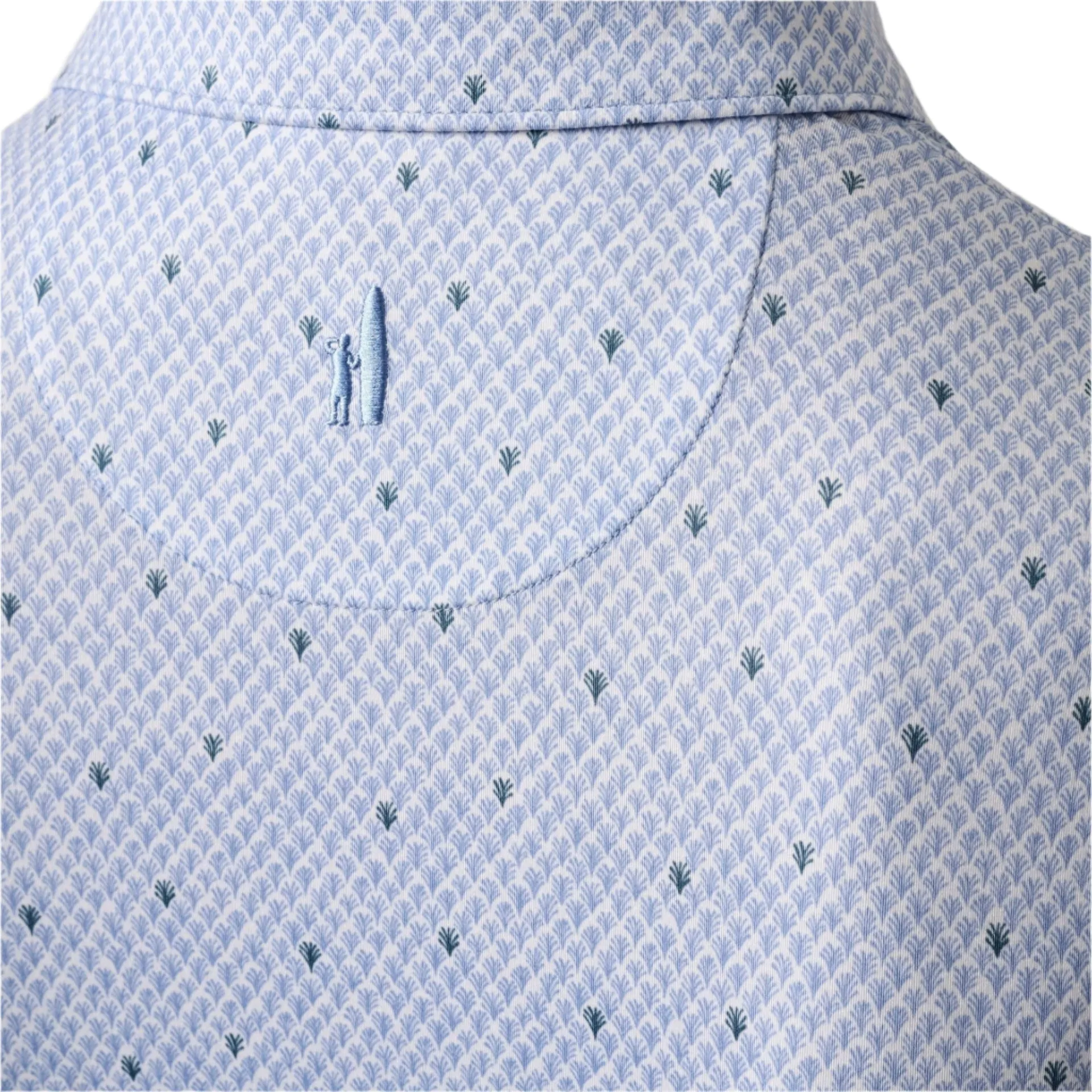 Featherweight Performance Polo - Fernando Print (Seychelles)