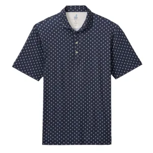 Featherweight Performance Polo - For the Birdies Print (Navy)